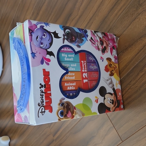 NWT Disney Junior Book Block 12-pack infant board books - Picture 1 of 7